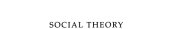 Couverture : Social theory