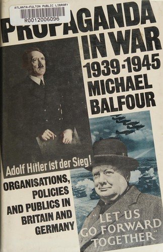 Couverture : Propaganda in war, 1939-1945
