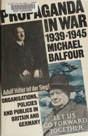 Couverture : Propaganda in war, 1939-1945