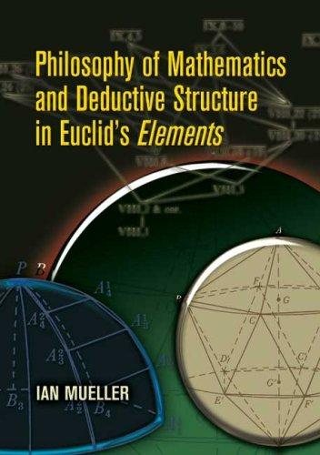 Couverture : Philosophy of Mathematics and Deductive Structure in Euclid's Elements