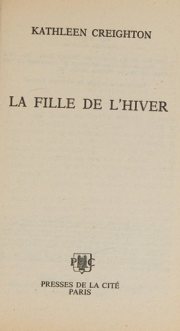Couverture : La Fille de l'hiver