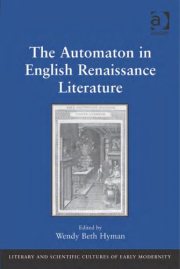 Couverture : The automaton in English Renaissance literature