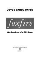 Couverture : Foxfire