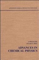 Couverture : Advances in Chemical Physics