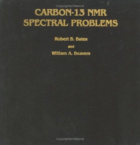 Couverture : Carbon-13 NMR spectral problems