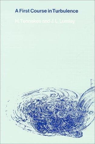 Couverture : A first course in turbulence