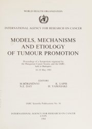 Couverture : Models, Mechanisms And Etiology of Tumour Promotion (IARC scientific publications)