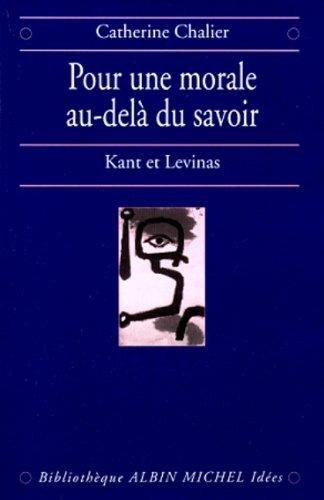 Couverture : Pour une morale au-delà du savoir