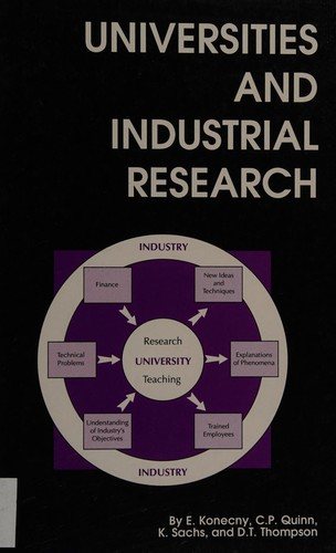 Couverture : Universities and industrial research