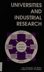 Couverture : Universities and industrial research