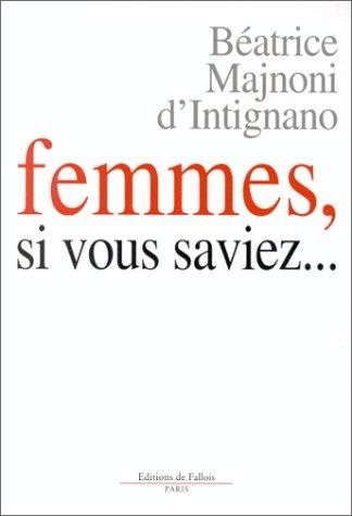 Couverture : Femmes, si vous saviez--
