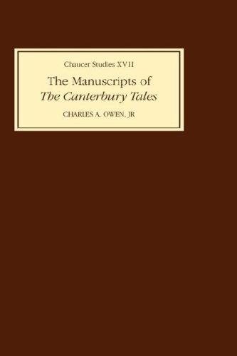 Couverture : The manuscripts of the Canterbury tales