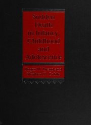 Couverture : Sudden death in infancy, childhood and adolescence