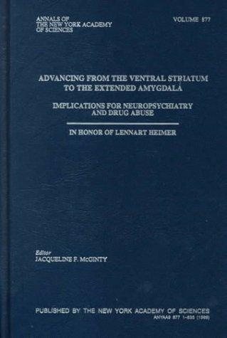 Couverture : Advancing from the Ventral Striatum to the Extended Amygdala