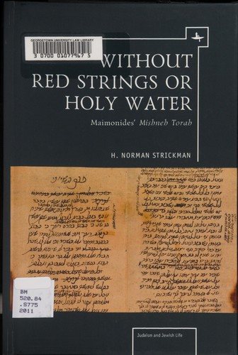 Couverture : Without red strings or holy water