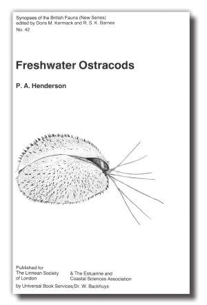 Couverture : Freshwater Ostracods (Synopses of the British Fauna)