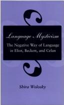 Couverture : Language mysticism