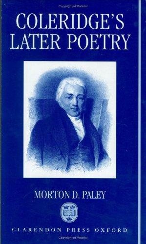 Couverture : Coleridge's later poetry