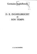 Couverture : D. E. Inghelbrecht et son temps