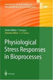 Couverture : Physiological Stress Responses in Bioprocesses