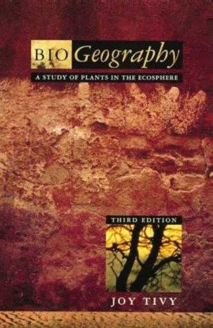 Couverture : Biogeography