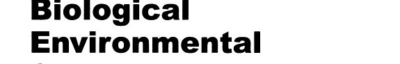 Couverture : Biological environmental science