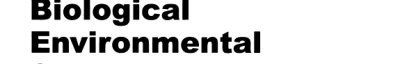 Couverture : Biological environmental science