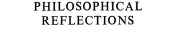 Couverture : Philosophical reflections