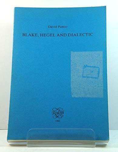 Couverture : Blake, Hegel, and dialectic