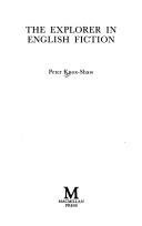 Couverture : The explorer in English fiction