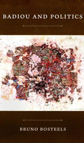 Couverture : Badiou and politics