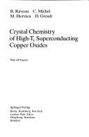 Couverture : Crystal chemistry of high Tc superconducting copper oxides