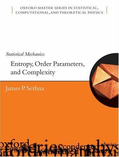 Couverture : Statistical Mechanics