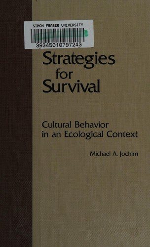 Couverture : Strategies for survival