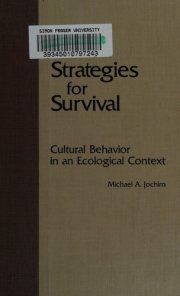 Couverture : Strategies for survival