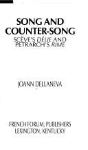 Couverture : Song and counter-song