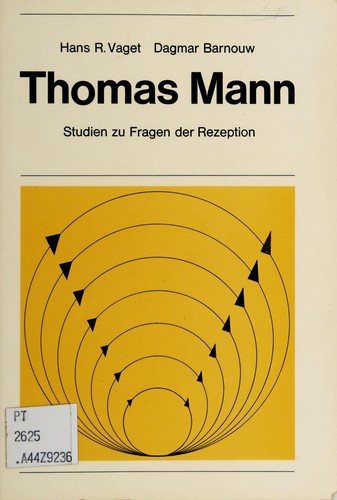 Couverture : Thomas Mann