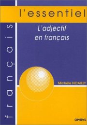 Couverture : L'adjectif en français