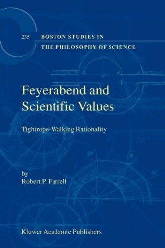 Couverture : Feyerabend and scientific values