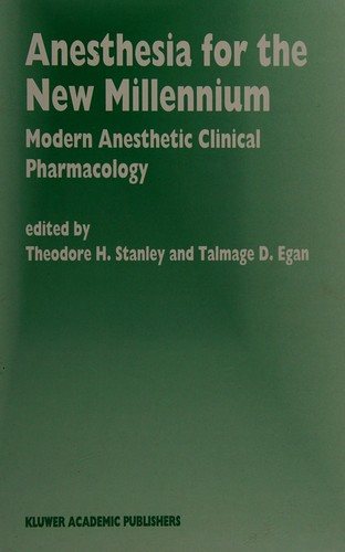 Couverture : Anesthesia for the new millennium