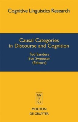 Couverture : Causal Categories in Discourse and Cognition