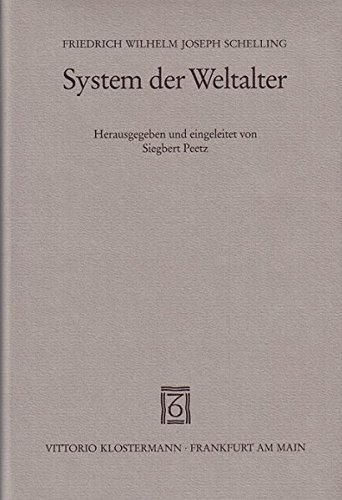 Couverture : System der Weltalter