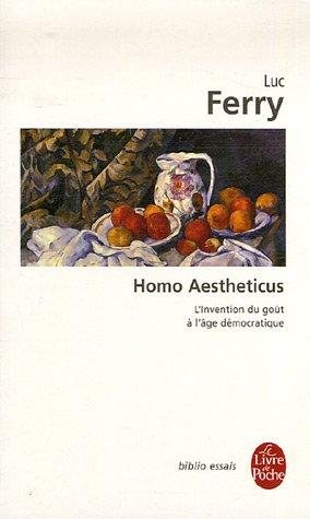 Couverture : Homo aestheticus 