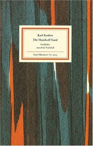 Couverture : Die Handvoll Sand