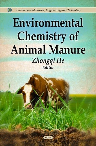 Couverture : Environmental chemistry of animal manure