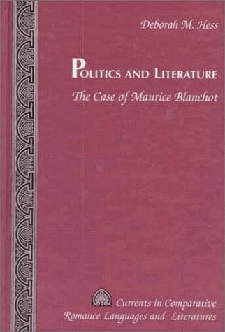 Couverture : Politics and literature