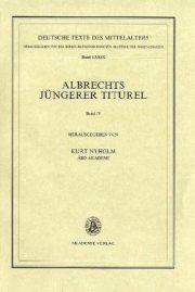Couverture : Albrechts Juengerer Titurel V IV