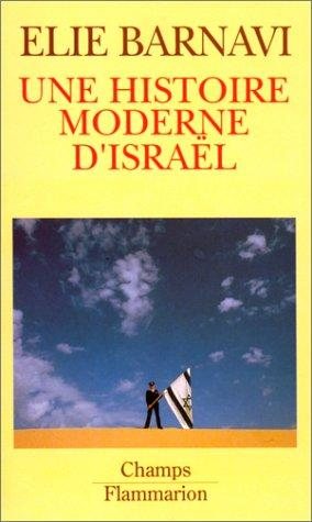 Couverture : Une histoire moderne d'Israel