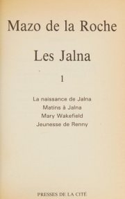 Couverture : Les Jalna 1