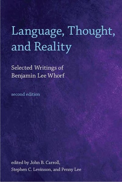 Couverture : Language, Thought, and Reality, second edition